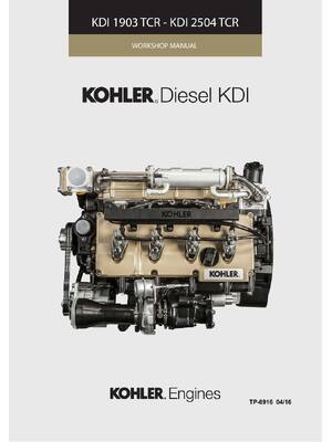 Preview of Kohler Diesel - KDI 1903 2504 TCR - Workshop Service Repair Manual