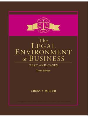 Preview image for The Legal Environment of Business 10th Edition By Frank Cross, Roger LeRoy Miller