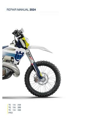 Preview of Husqvarna 2024 - TE 250 300 PRO - Service Workshop Repair Manual