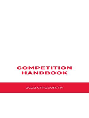 Preview of Honda CRF250R RX 2023 Ediiton - Competition Handbook