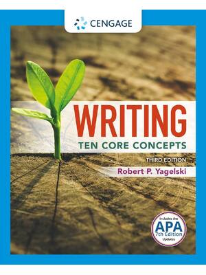 Preview of PDF(ebook) Writing Ten Core Concepts ,By Robert Yagelski, 3e