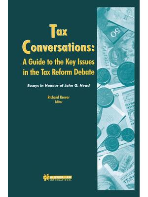 Preview of Tax Conversations A Guide to the Key Issues in the Tax Reform Debate Essay in Honour of Jo