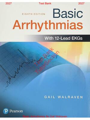 Preview of Basic Arrhythmias 8th Edition By Gail Walraven