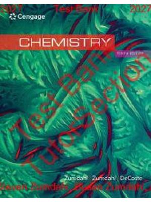 Preview of Chemistry 10th Edition By Steven Zumdahl, Susan Zumdahl, Donald DeCoste