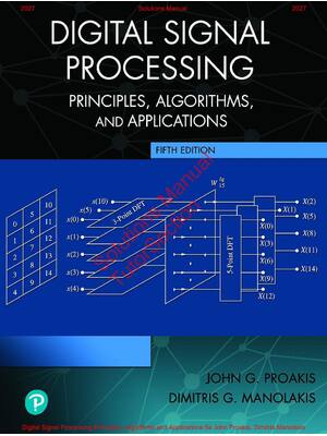 Preview of Digital Signal Processing Principles, Algorithms and Applications 5th Edition By John Proa