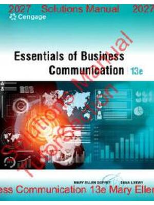 Preview of Essentials of Business Communication 13th Edition By Mary Ellen Guffey, Dana Loewy