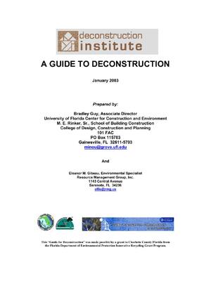 Preview image for A GUIDE TO DECONSTRUCTION