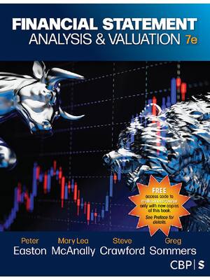 Preview of Financial Statement Analysis & Valuation 7th Edition By Easton, McAnally, Crawford, Sommer