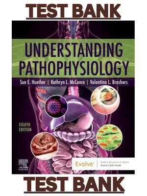 Preview of Test Bank for Understanding Pathophysiology, 8th Edition by Sue E. Huether, Kathryn L. McC