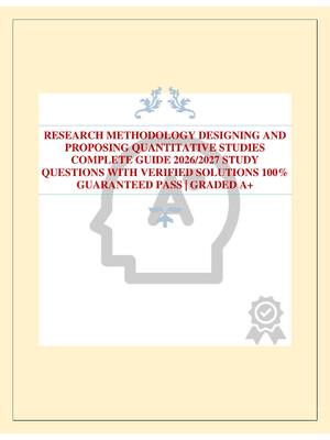 Preview of RESEARCH METHODOLOGY DESIGNING AND PROPOSING QUANTITATIVE STUDIES COMPLETE GUIDE 2026/2027