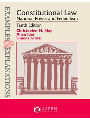 Preview of Constitutional Law National Power and Federalism 10th Edition By Christopher May, Allan Id