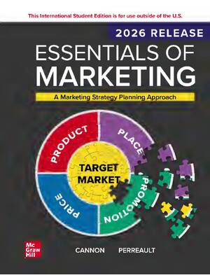 Preview of Essentials of Marketing A Marketing Strategy Planning Approach 2026 Release (ISE) By Josep