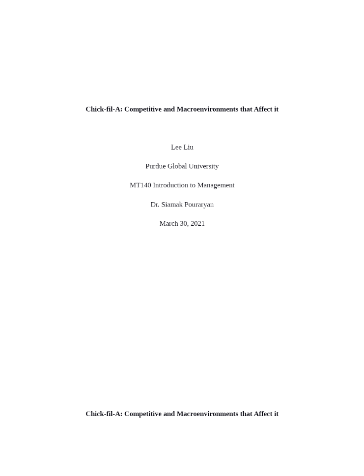 Purdue Global UniversityINTRODUCTI MT 140-16MT140 Unit 1 Assignment. preview image