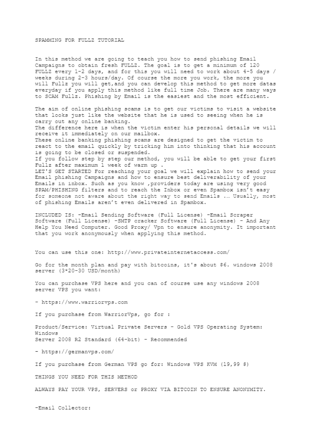 Harvard University - MF 123spamming tut preview image
