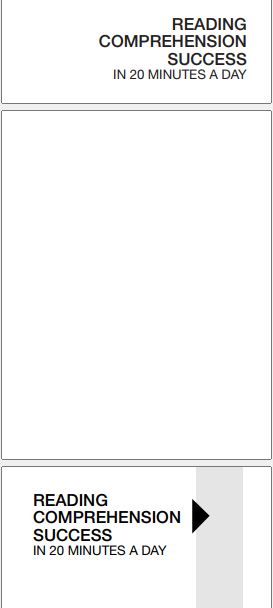READING COMPREHENSION SUCCESS 3rd Edition: IN 20 MINUTES A DAY preview image