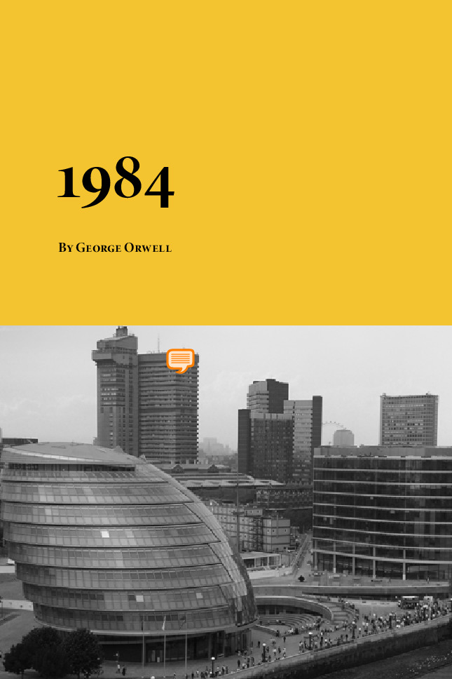 1984 by ​​​​​​​George Orwell: Annotated preview image