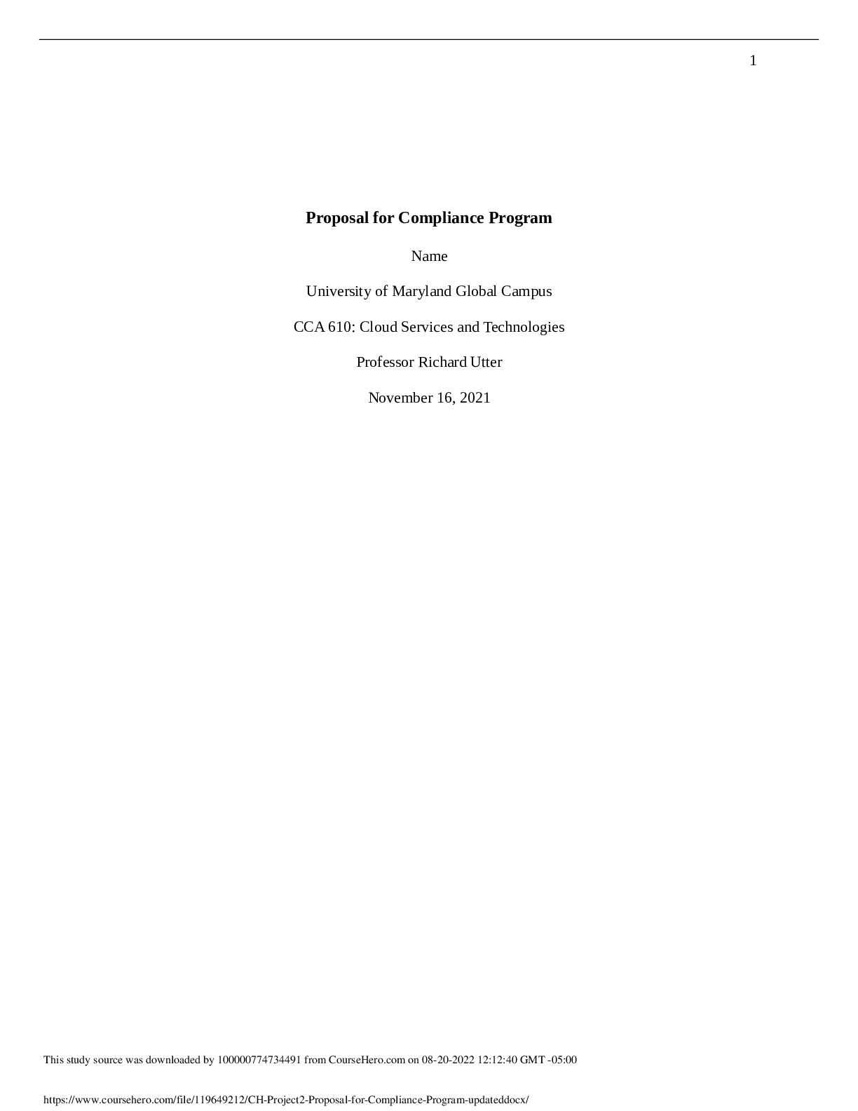 CH_Project2_Proposal_for_Compliance_Program_updated.docx
