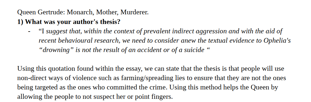 Saunders Secondary SchoolENGENG 4UResponding to Literary Criticism preview image