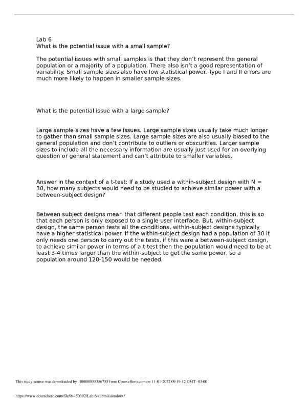 Lab 6 submission University of Toronto BIO 360