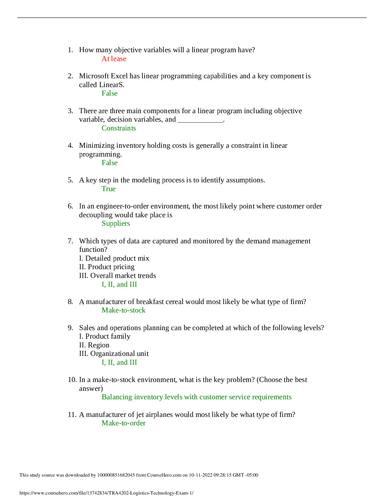 TRA4202_Logistics_Technology_Exam_1