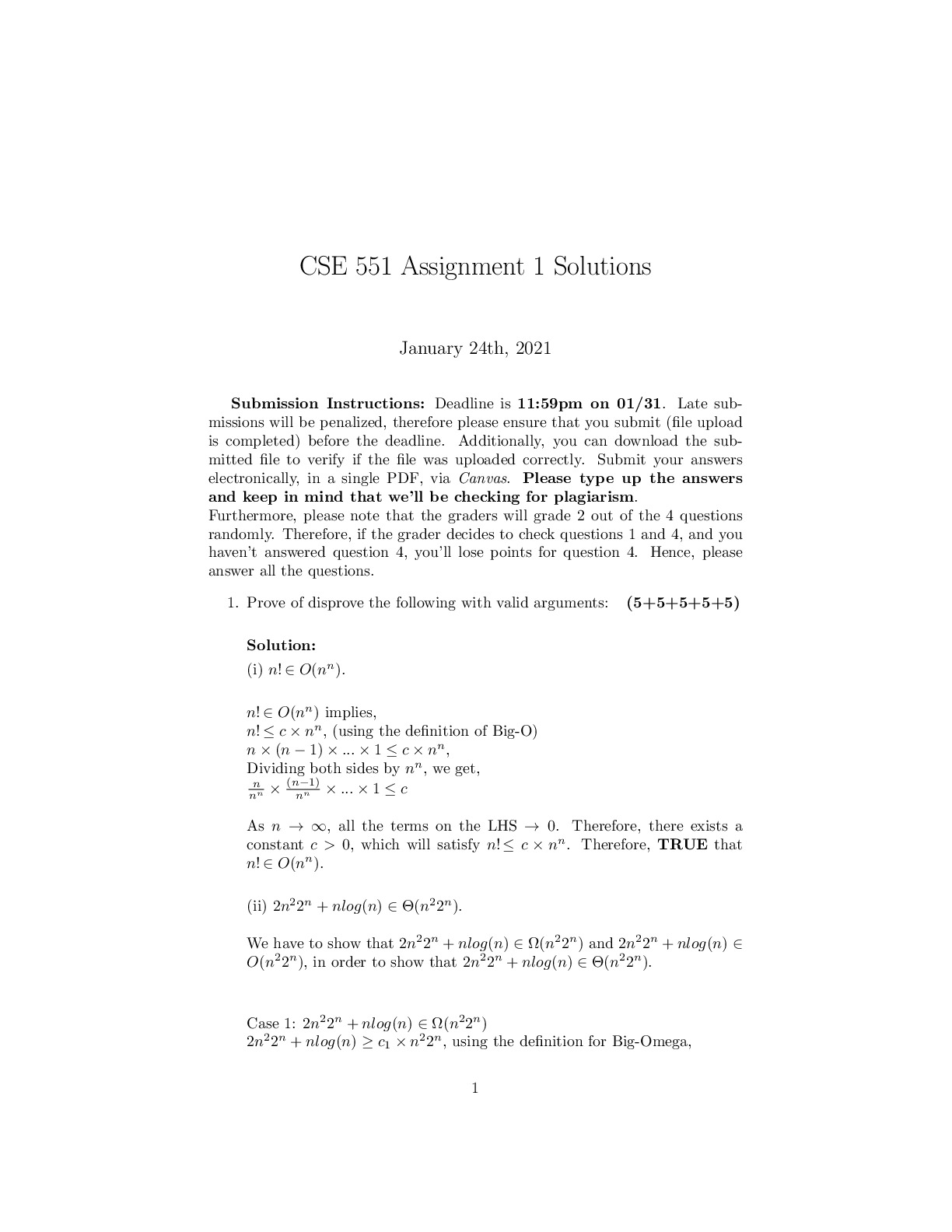 CSE_551_Assignment_1_Solutions.pdf