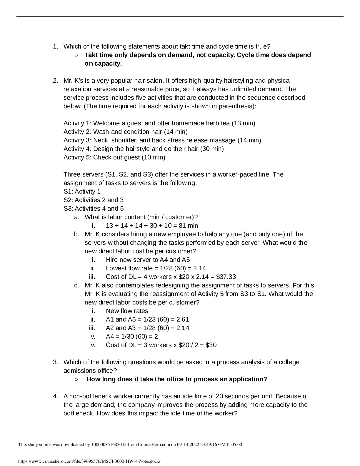 University of IowaMSCI 3000MSCI 3000 HW #4 Notes preview image