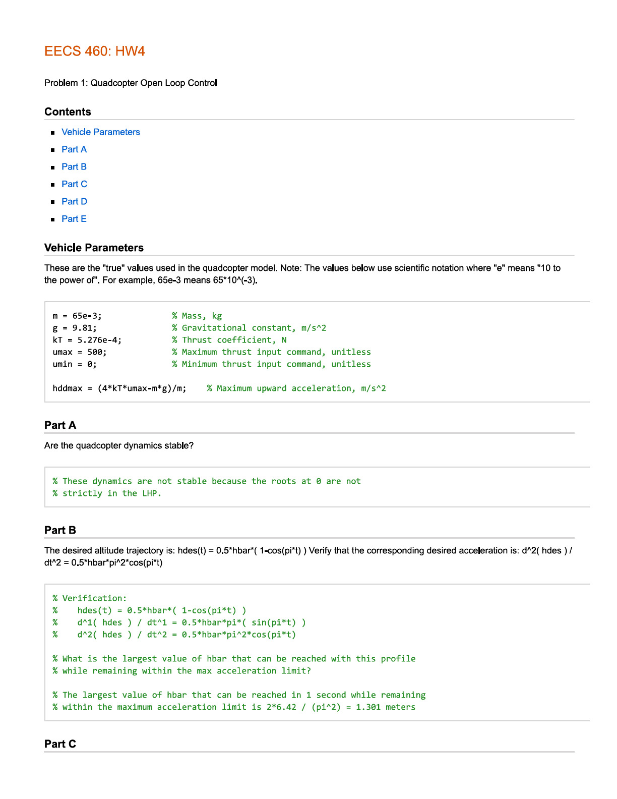 EECS 461 - HW4 - Complete_Redacted. University of Michigan EECS 460