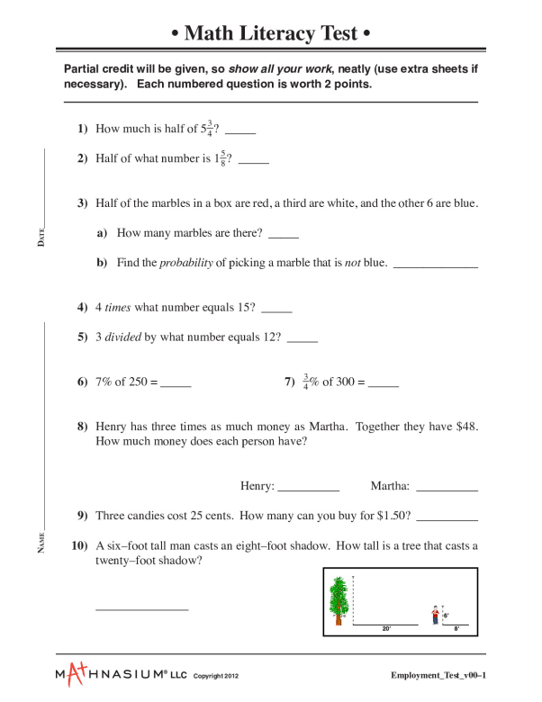Employment Test preview image