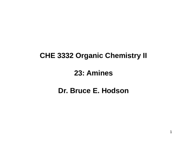 Klein_Ch_23_Amines_BB_notes.ppt