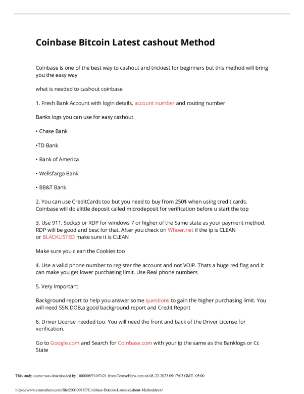 Coinbase_Bitcoin_Latest_cashout_Method.docx