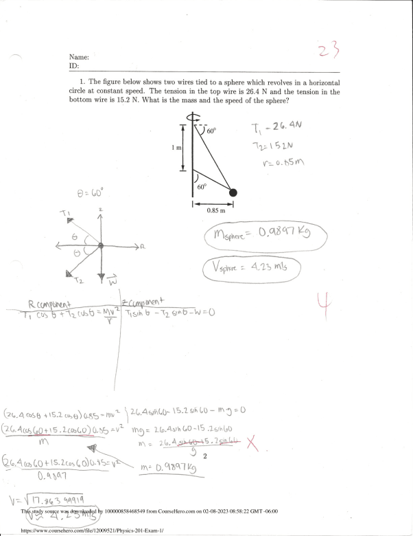 Physics_201_Exam_1