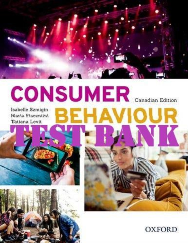 Consumer Behaviour Canadian Edition