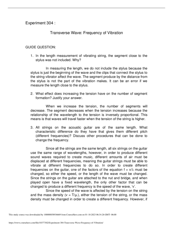 Experiment_304_Transverse_Wave_Frequency_of_Vibration