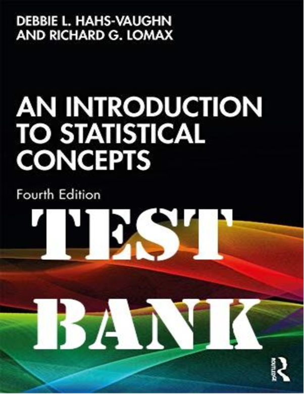 Test Bank for An Introduction to
