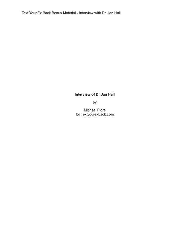 Dr._Jan_Hall_Interview