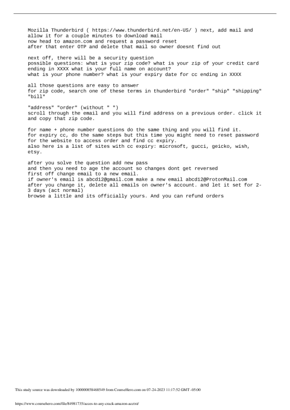 acces to any crack amazon acc.t preview image