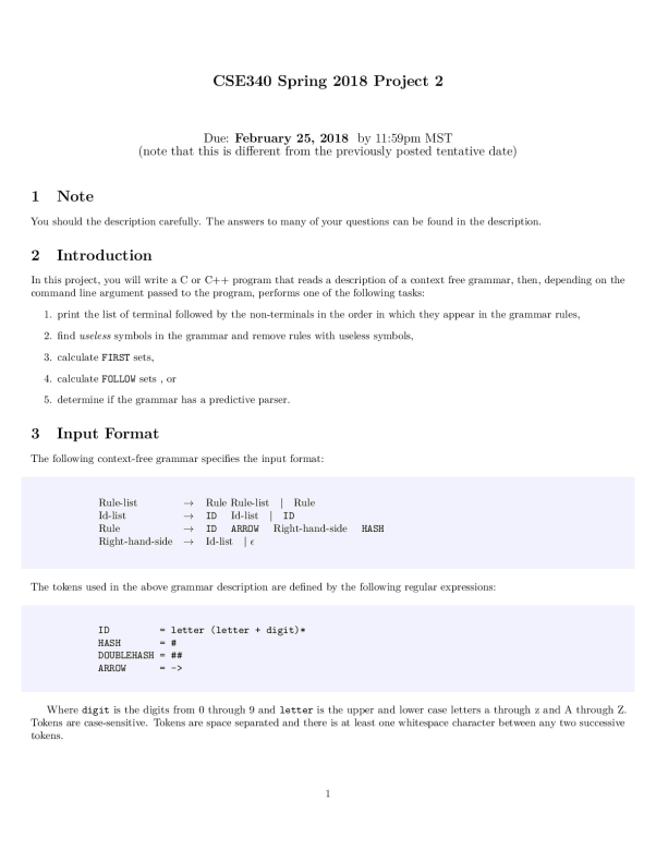 CSE340S18_Project2.pdf