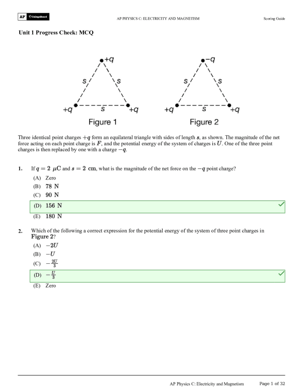 Unit+1+Progress+Check+MCQ+and+Scoring+guide. University of Texas ...