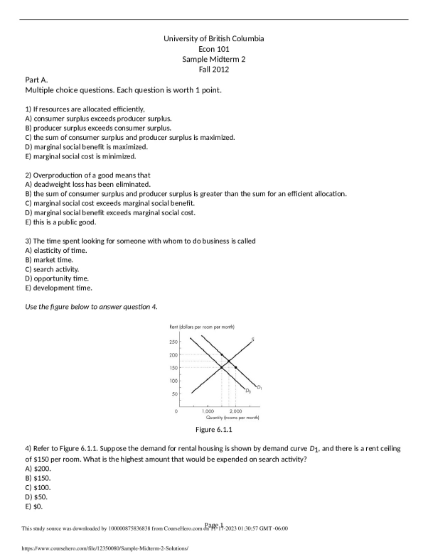 Sample Midterm 2 Solutions preview image