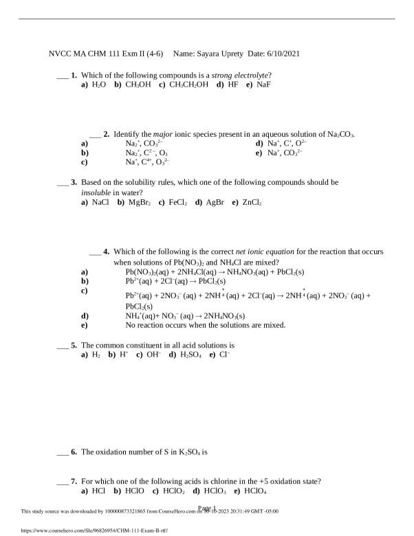 CHM_111_Exam_II_.rtf
