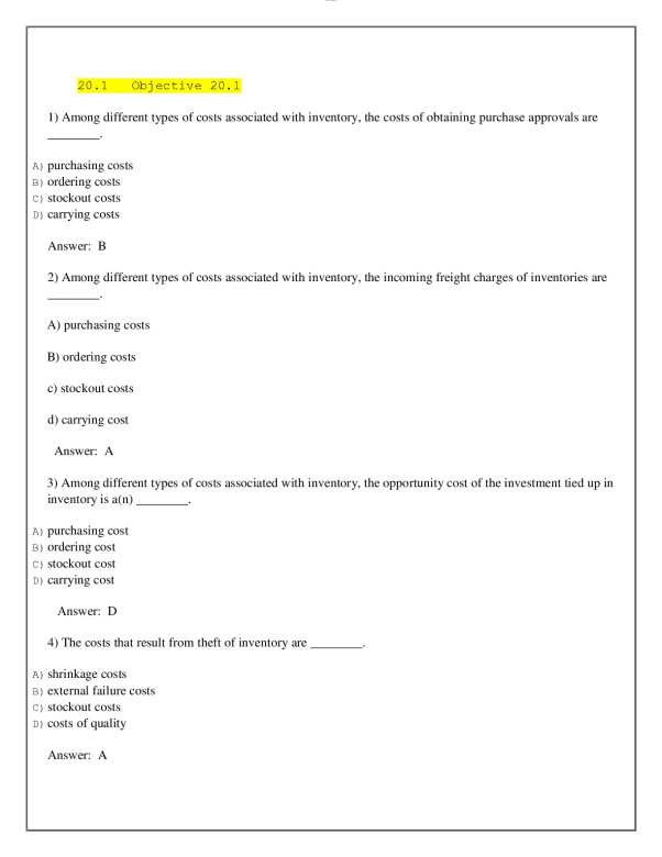 Chapter_20_test_bank_with_answers_Horngren's_Cost_Accounting_A_Managerial (2) document preview
