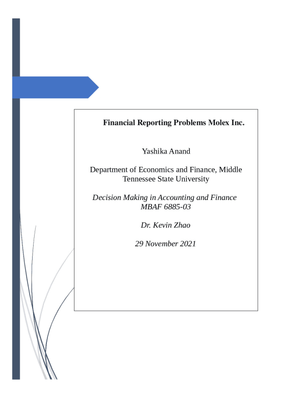 Financial_Reporting_Problems_Molex_Inc.__Yashika_Anand.docx