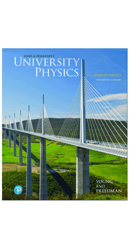 eBook for University Physics with Modern Physics, 15th Edition By Hugh Young, Roger Freedman