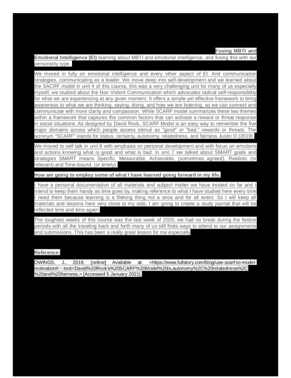 Learning journal unit 8 Psyc 1205 preview image
