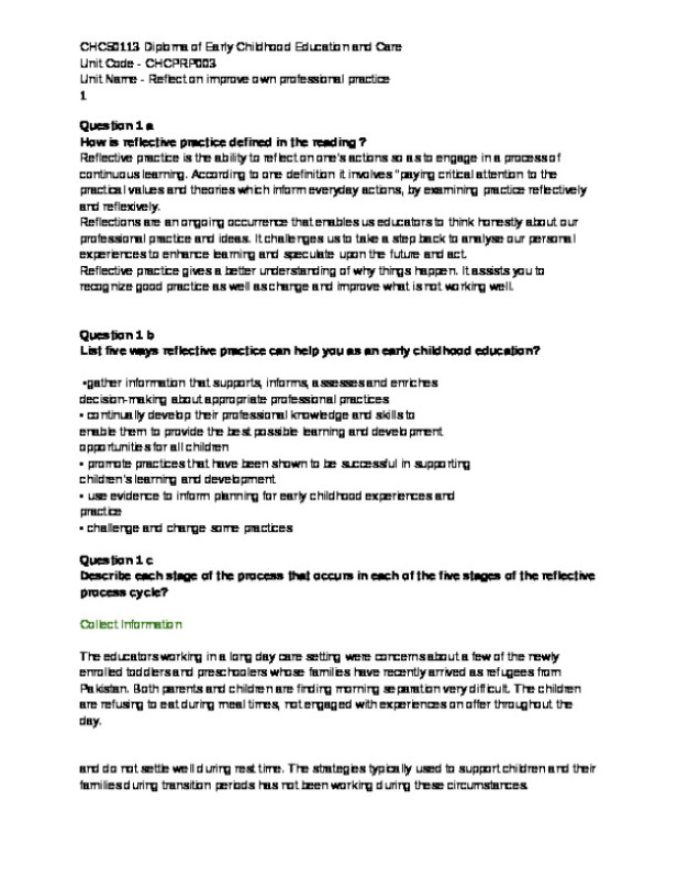 CHCPRP003_Reflect_on_an_improve_own_professional_practice.docx