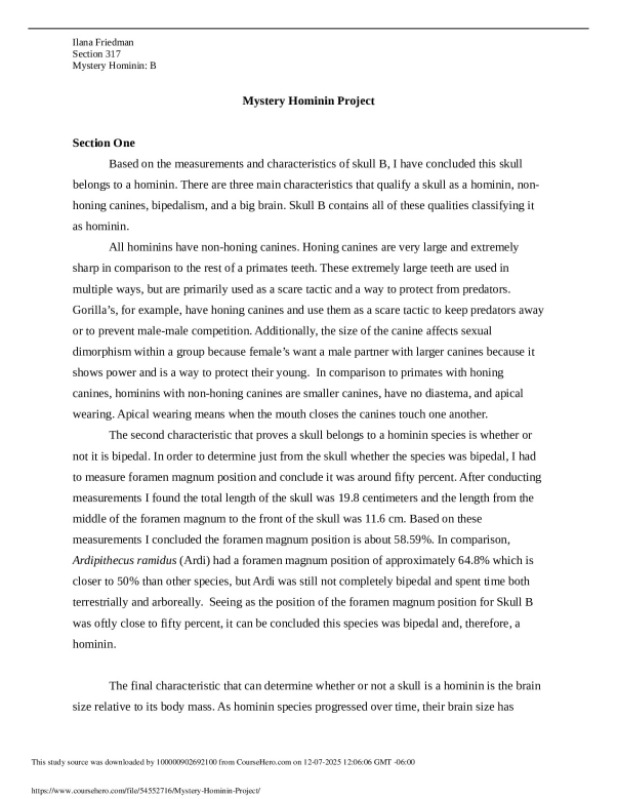 Mystery_Hominin_Project