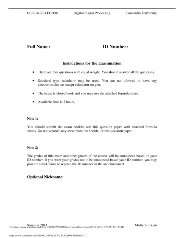 ELEC442_ELEC6601__Midterm_S11