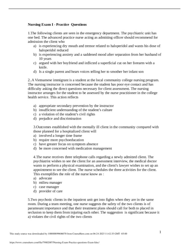 Nursing_Exam_Practice_questions__Exam_I.doc