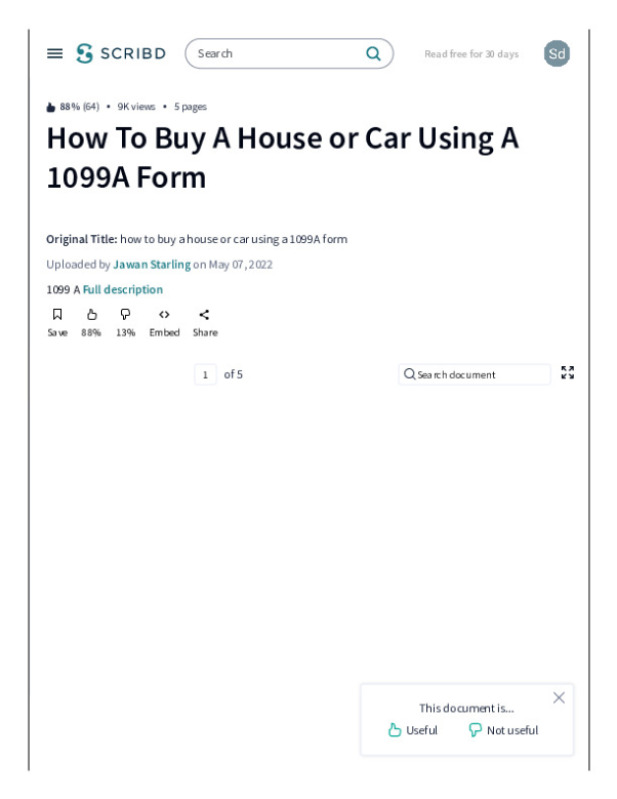 Dealerships That Accept 1099a