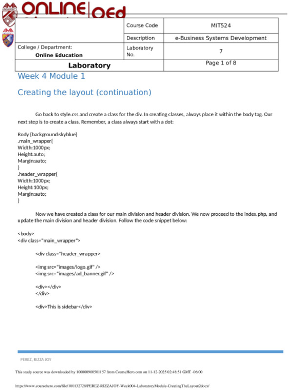 PEREZ_RIZZAJOY_Week004_LaboratoryModule_CreatingTheLayout2.docx